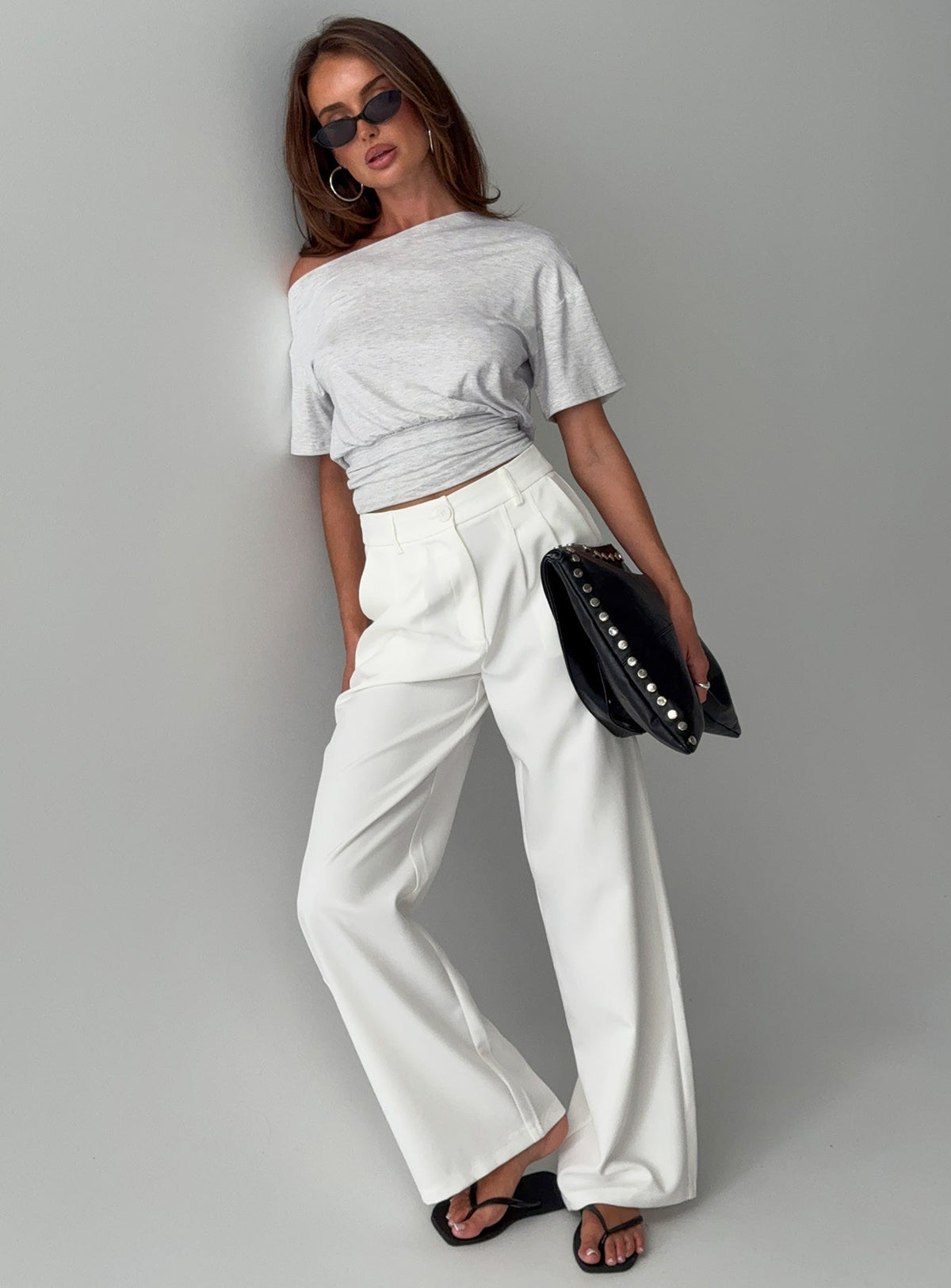 Archer Pants White