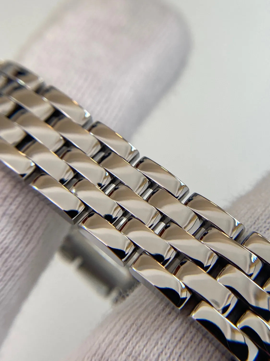 Cartier Cheetah Collection Silver Fashion Small Square Watch #96317