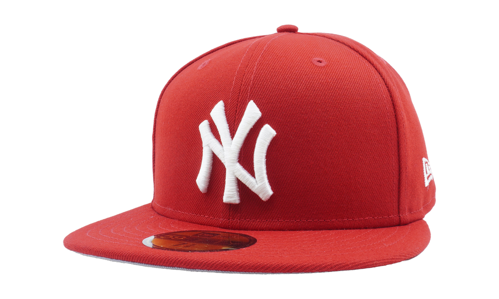 59FIFTY New York Yankees 1994 World Series Side Patch Fitted Hat Red / Grey - Under Brim NE847