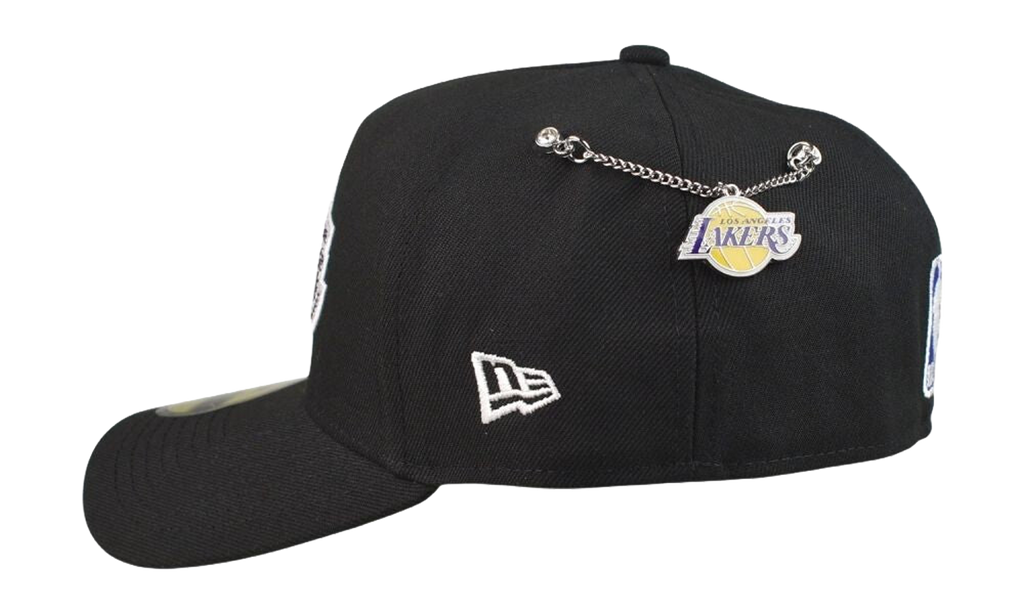 59FORTY NBA26 Draft Los Angeles Lakers Rhinestones Fitted Hat Black 60861381