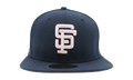 59FIFTY San Francisco Giants 1984 All Star Game Fitted Hat Navy / Pink - Under Brim NE1042