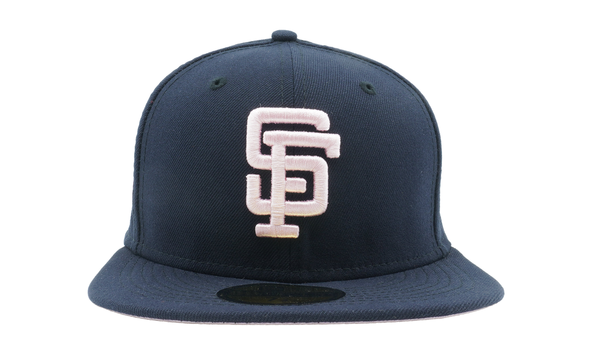 59FIFTY San Francisco Giants 1984 All Star Game Fitted Hat Navy / Pink - Under Brim NE1042