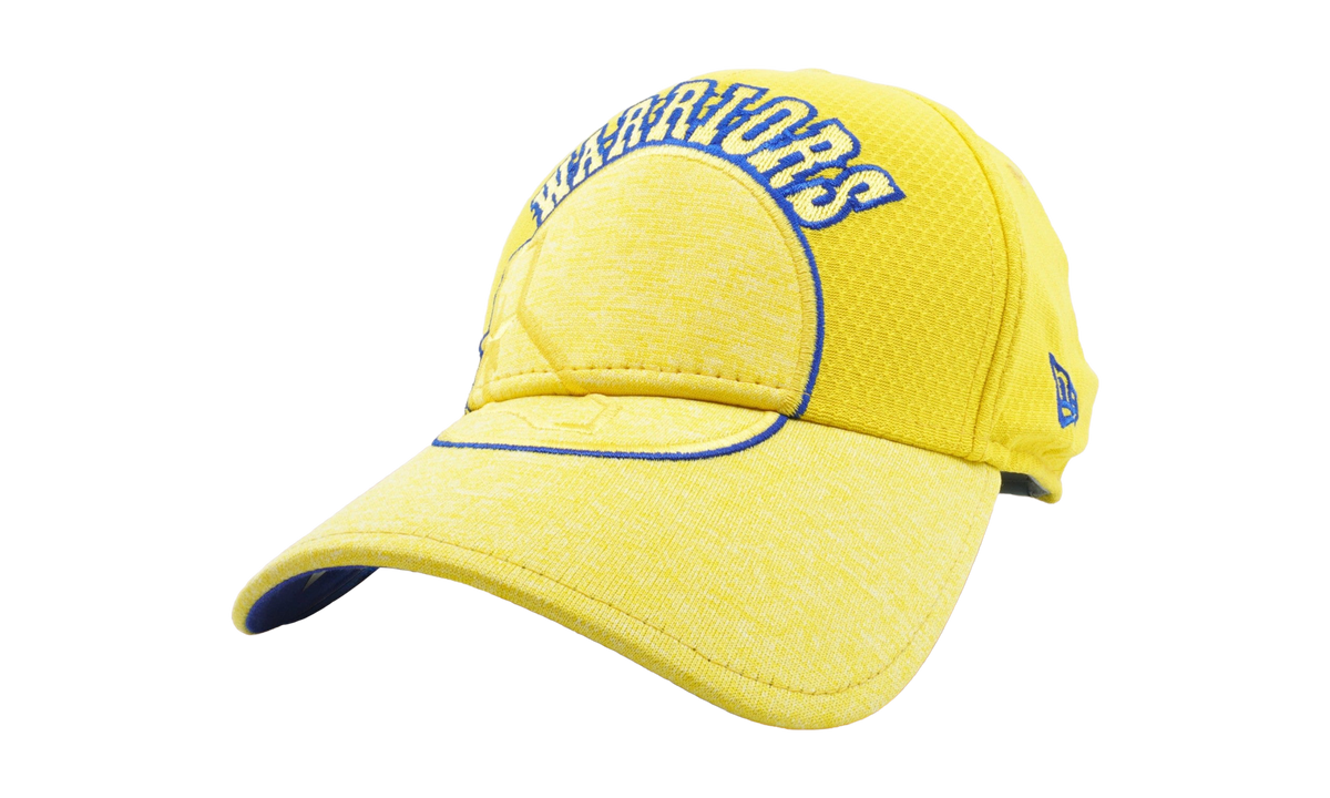 39THIRTY Golden State Warriors Jumbo Scale Fitted Hat Yellow NE691