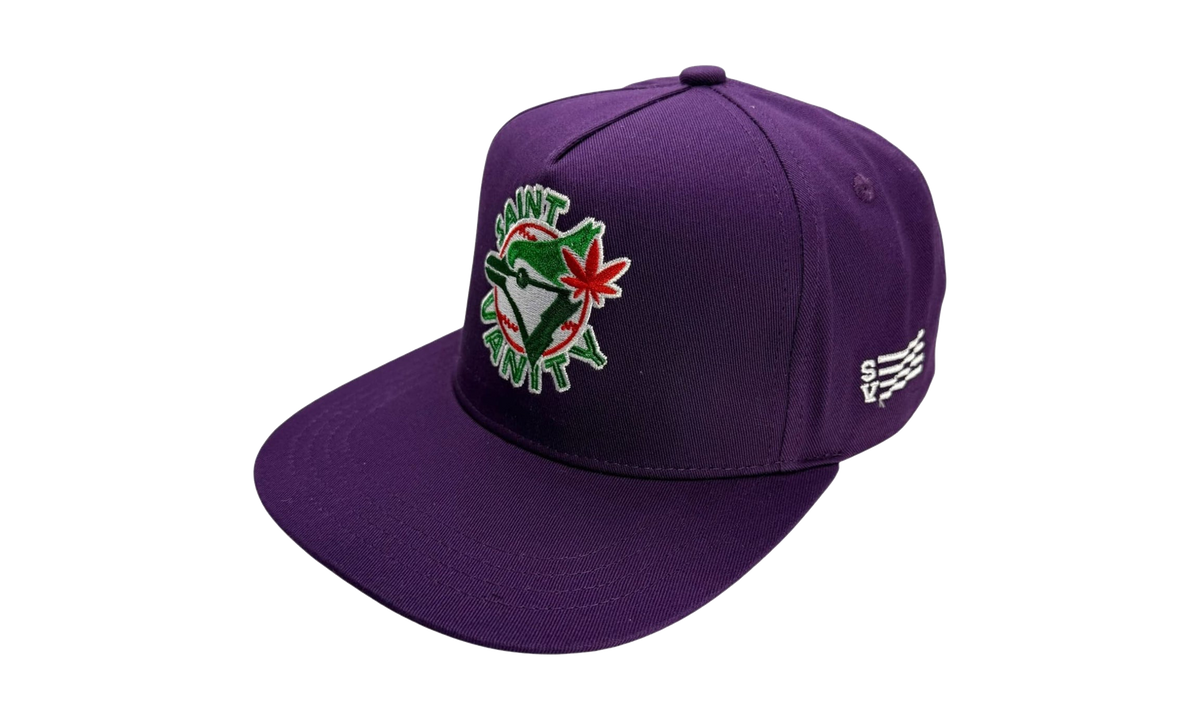 Saint Vanity Snapback Hat Purple SV029