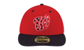 59FIFTY Washington Nationals Low Profile Authentic Fitted Hat Red / Black - Brim NE974