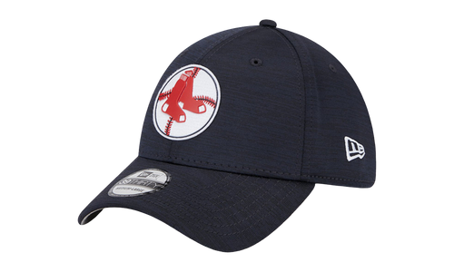 39THIRTY Boston Red Sox 2023 Clubhouse Flex Fit Hat Navy / Grey - Under Brim NE852