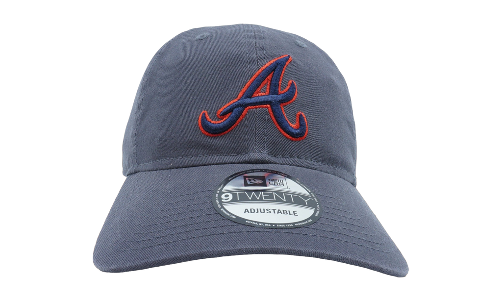 9TWENTY Atlanta Braves Adjustable Hat Graphite NE804