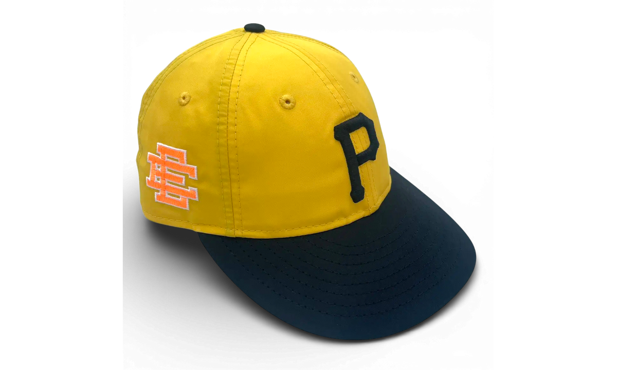 59FIFTY MLB PITTSBURG PIRATES FITTED HAT ERIC EMANUEL - Gold/Black EE413