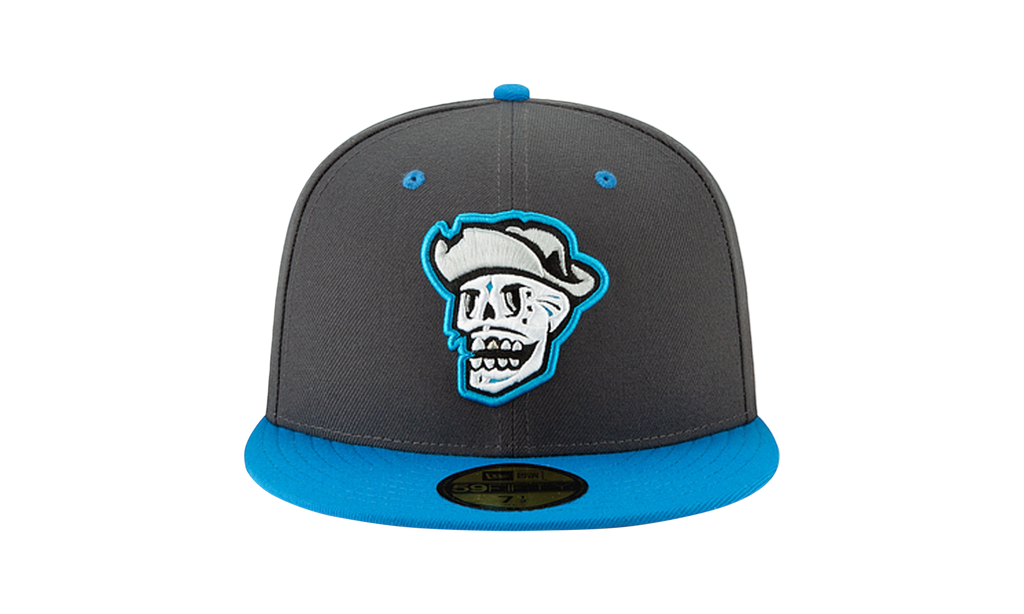 59FIFTY Las Vegas Aviators Theme Night Fitted Hat Dark Grey / Blue - Visor NE723