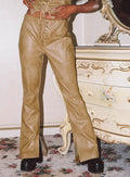 Roddie Lace Up Pants Brown