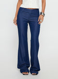 Kinkirk Flared Pants Chambray