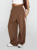 No Doubts Track Pant Brown