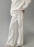 Dodie Wide Leg Pants Washed White