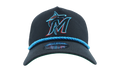 9FORTY Miami Marlins String Snapback Hat Navy NE825