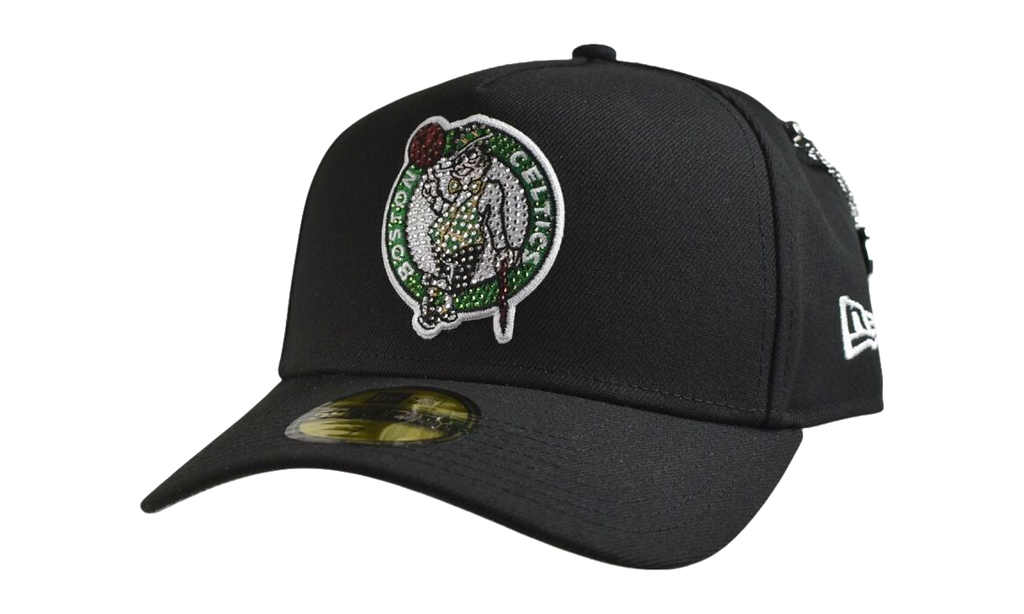 59FORTY NBA26 Draft Boston Celtics Rhinestones Fitted Hat Black 60861598