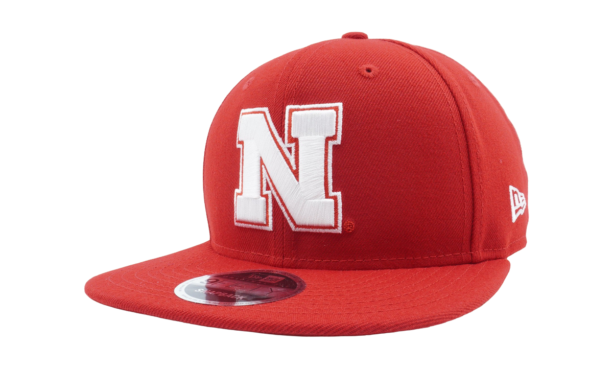 9FIFTY Nebraska Cornhuskers Snapback Hat Scarlet NE1020