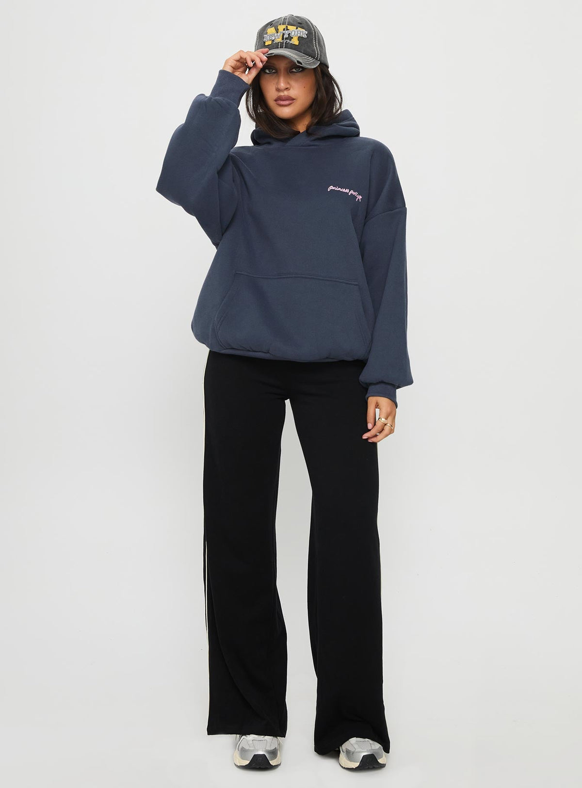 Ascenda Straight Leg Track Pant Black