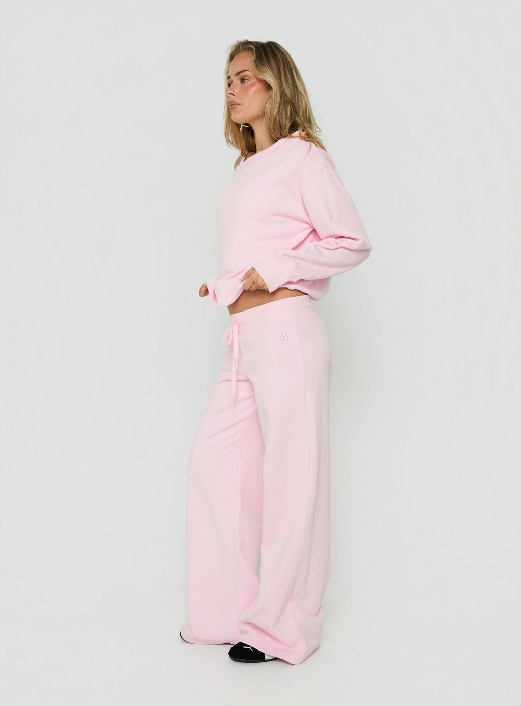 Dodie Wide Leg Pants Pink