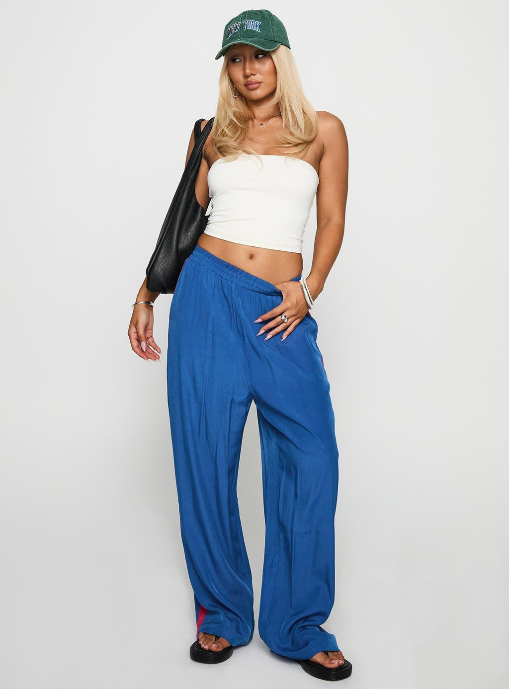 No Doubts Track Pant Blue