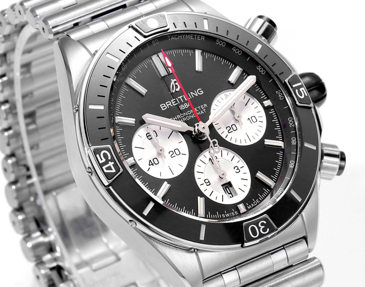 Breitling Mechanical Watches With Steel Bracelet Watch #96674