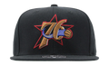 NBA Hardwood Classics Team Ground 2.0 Fitted Cap Philadelphia 76ers - Black HHSF3259 P76YYPPPBLCK