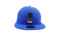 59FIFTY Golden State Warriors Mixed Metal Fitted Hat Royal Blue / Yellow - Under Brim NE1143