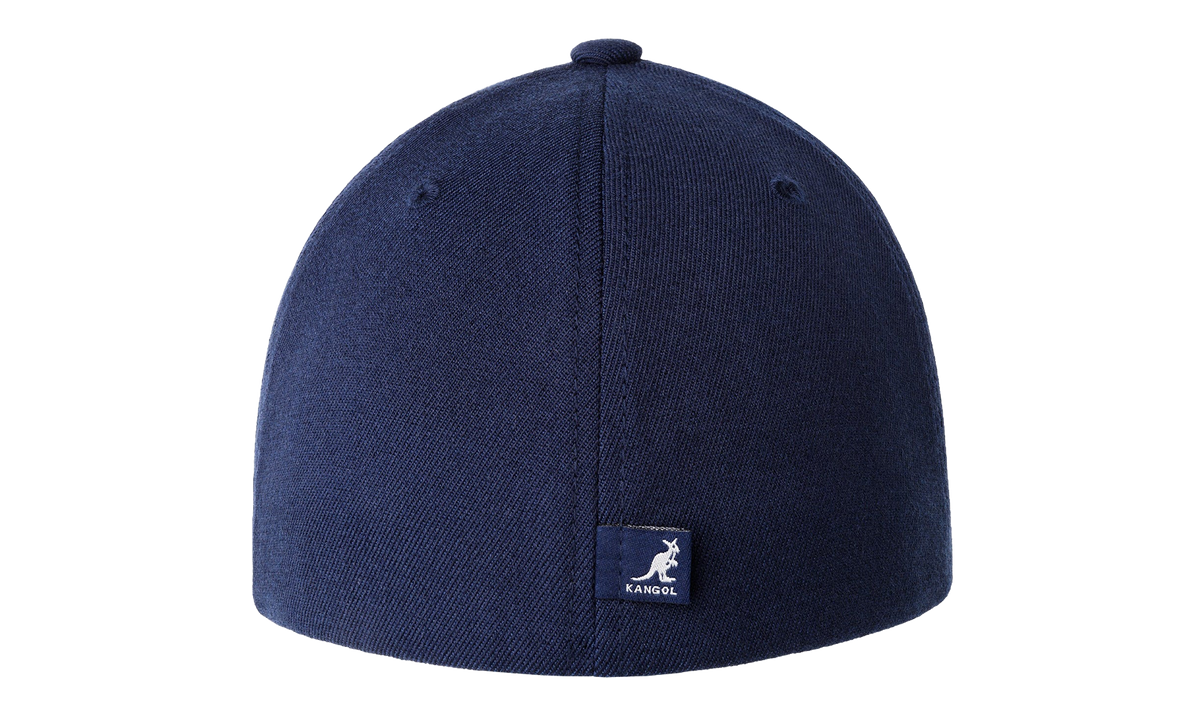 Wool Flexfit Baseball Cap Dark Blue 8650BC DB404