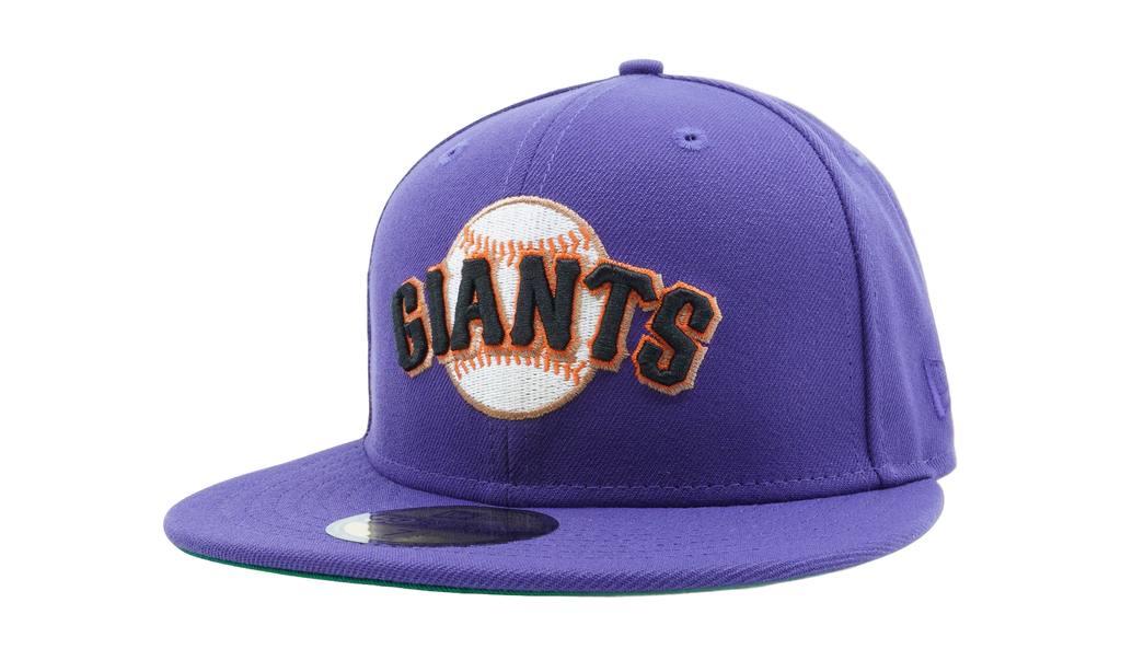 59FIFTY San Francisco Giants 2007 All Star Game Fitted Hat Purple / Green - Under Brim NE1104