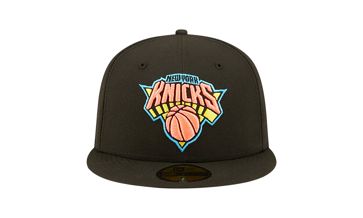 59FIFTY New York Knicks Pink Glow Fitted Hat Black / Pink - Under Brim NE1059