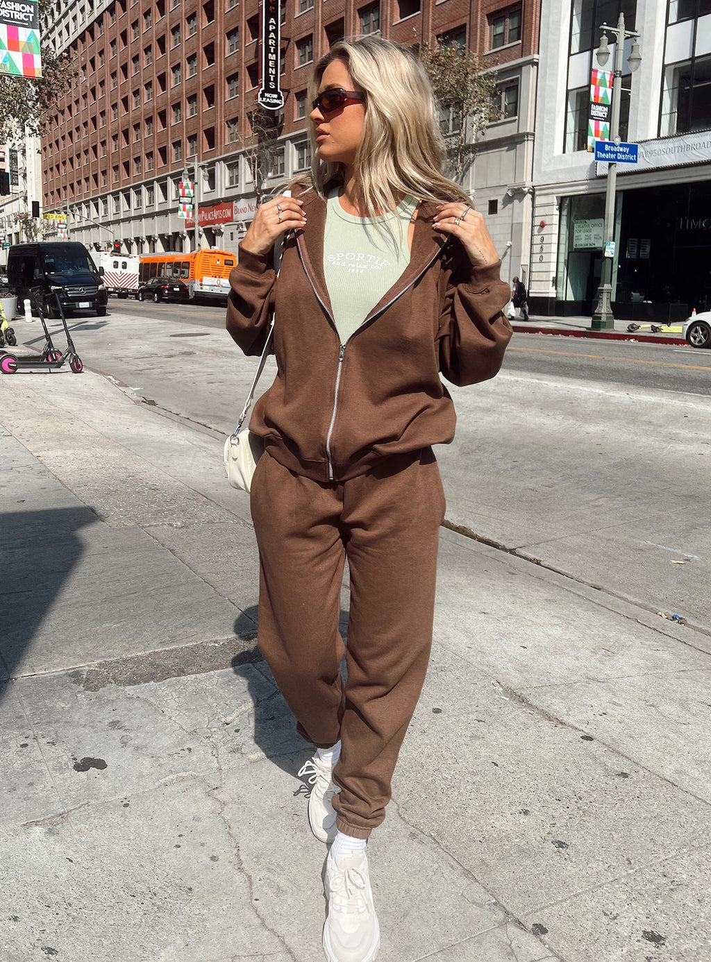 Renna Track Pants Brown