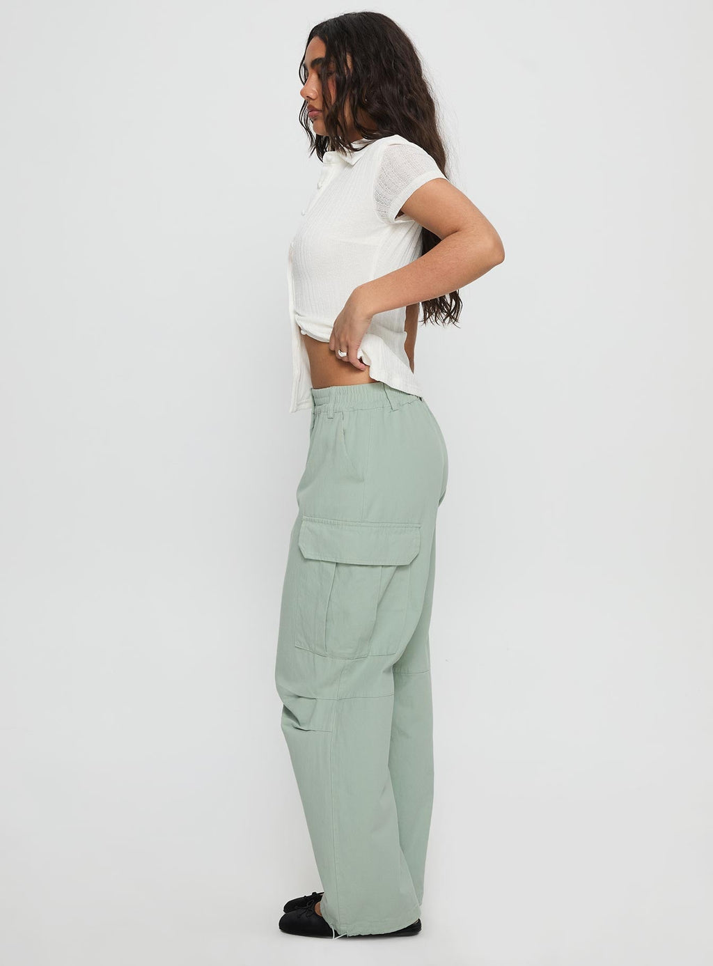 Elanthea Cargo Pants Green