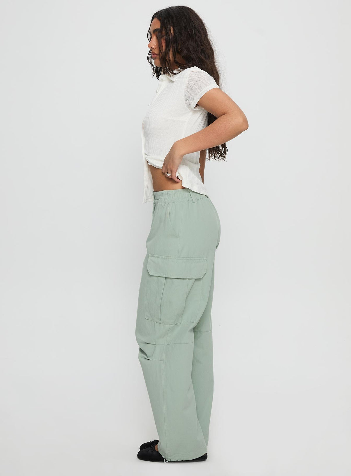 Elanthea Cargo Pants Green