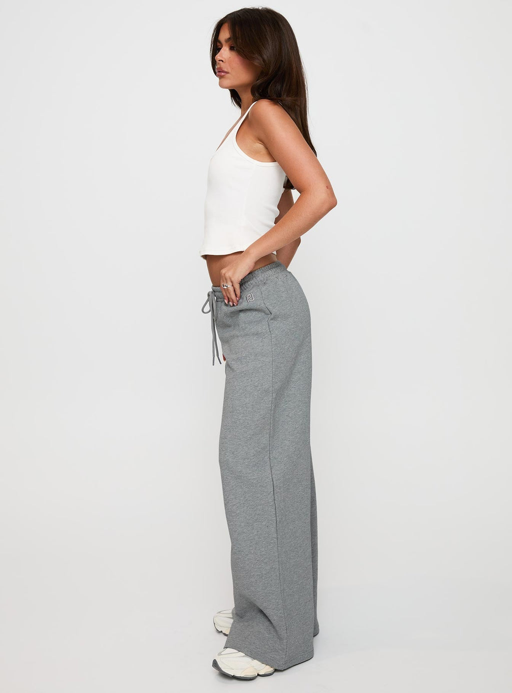 All Day Straight Leg Sweatpants Grey Marle