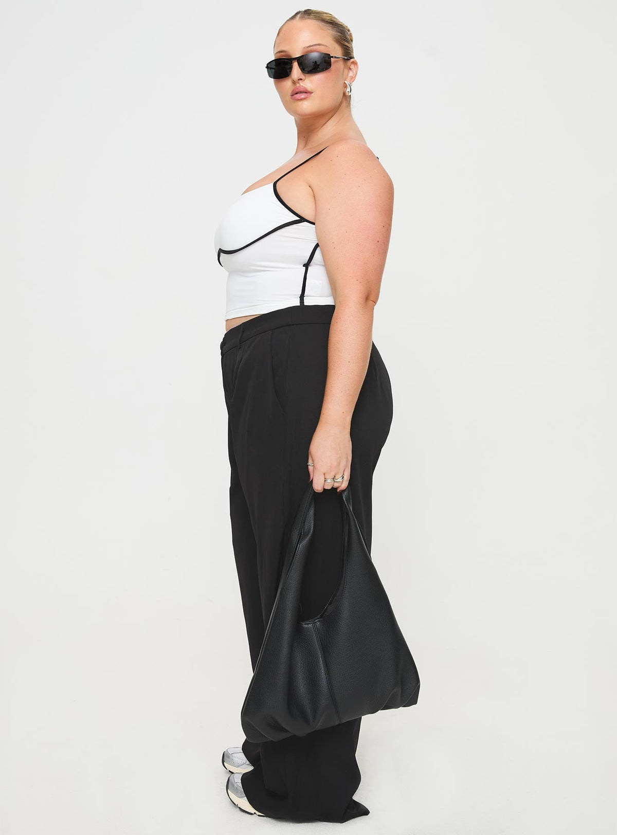 Archer Pants Black Curve