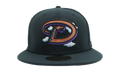 59FIFTY Arizona Diamondbacks 2001 World Series Comic Cloud Fitted Hat Dark Green / Blue - Under Brim NE817