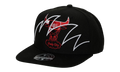 NBA Hardwood Classics Shark Bite Fitted Cap Chicago Bulls - Black HHSF3477 CBUYYPPPBLCK