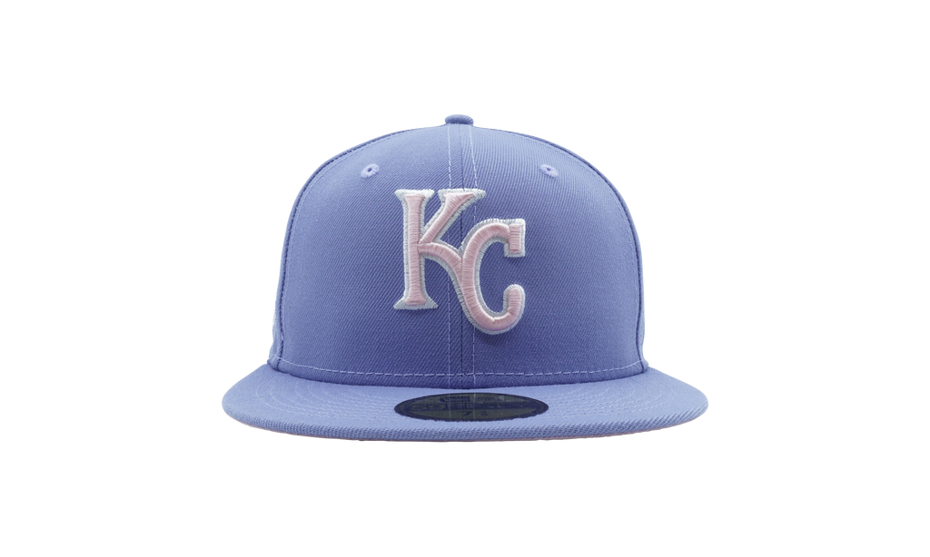 59FIFTY Kansas City Royals 40th Anniversary Fitted Hat Lavender NE1068