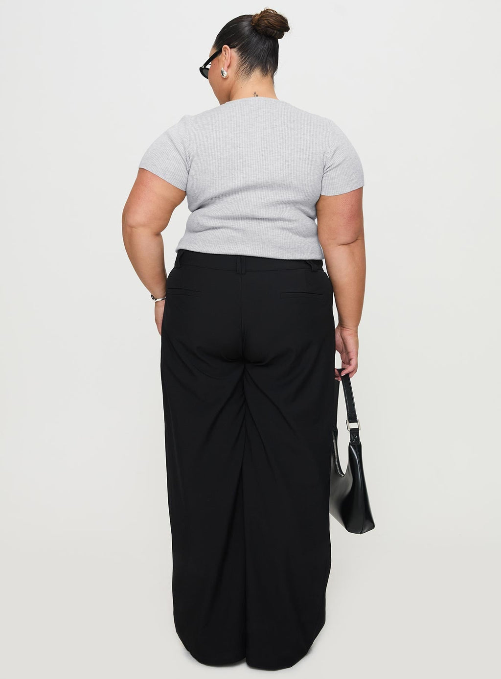 Sallon Low Rise Pants Black