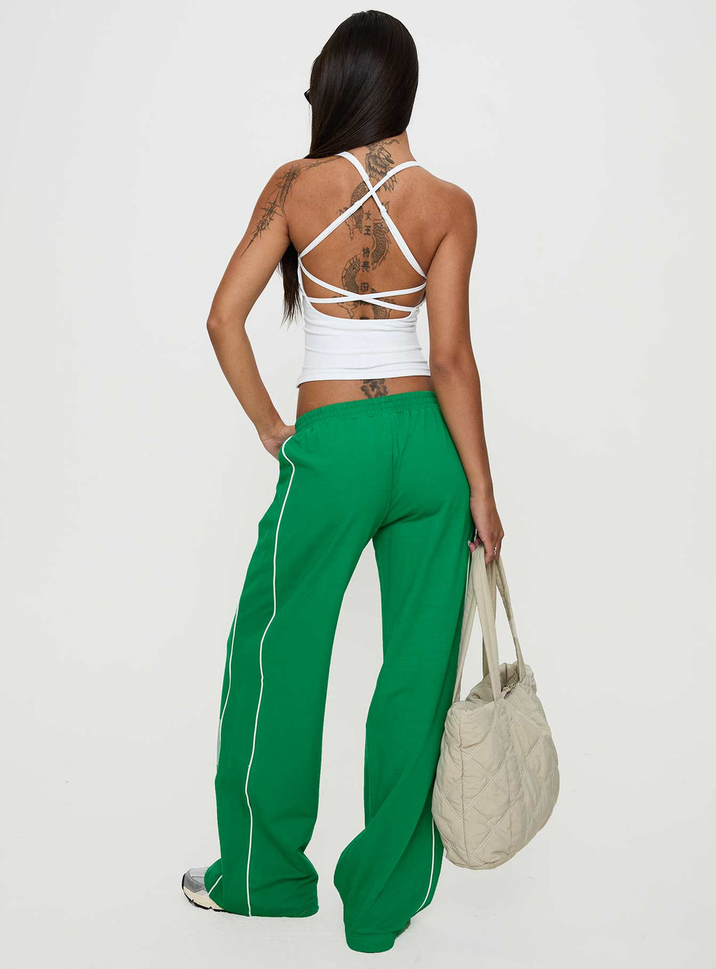 Field Day Track Pants Green