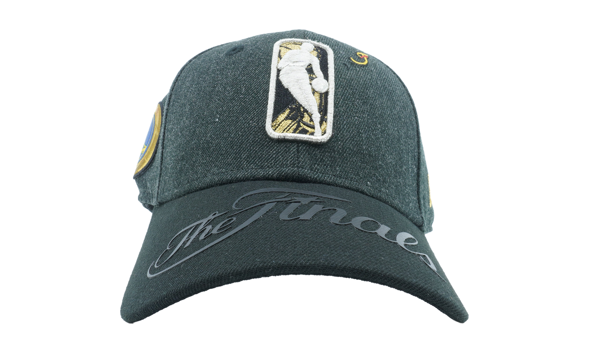 9FORTY Golden State Warriors The Finals Snapback Hat Charcoal / Black - Brim NE1159