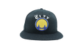 59FIFTY Golden State Warriors 2016 'The City' Street Flow Fitted Hat Black Weave Pattern NE595