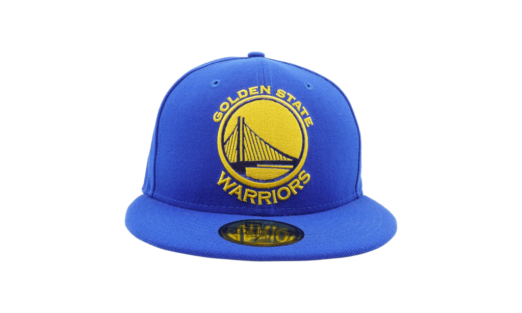 59FIFTY Golden State Warriors Team Gleam Fitted Hat Blue NE622