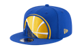 9FIFTY Golden State Warriors Y2K Big Under Snapback Hat Blue NE646