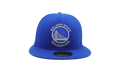 59FIFTY Golden State Warriors Logo Flective Fitted Hat Royal Blue / Grey - Under Brim NE603