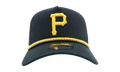 9FIFTY Pittsburgh Pirates Snapback Hat Black / Gold - Cord / Green - Under Brim NE824