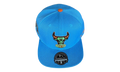 NBA Hardwood Classics Mystery Van Fitted Cap Chicago Bulls - Blue 6HSFSH21338 CBUBLUE