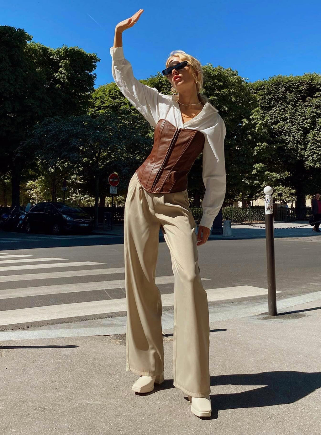 Archer Pants Taupe Tall