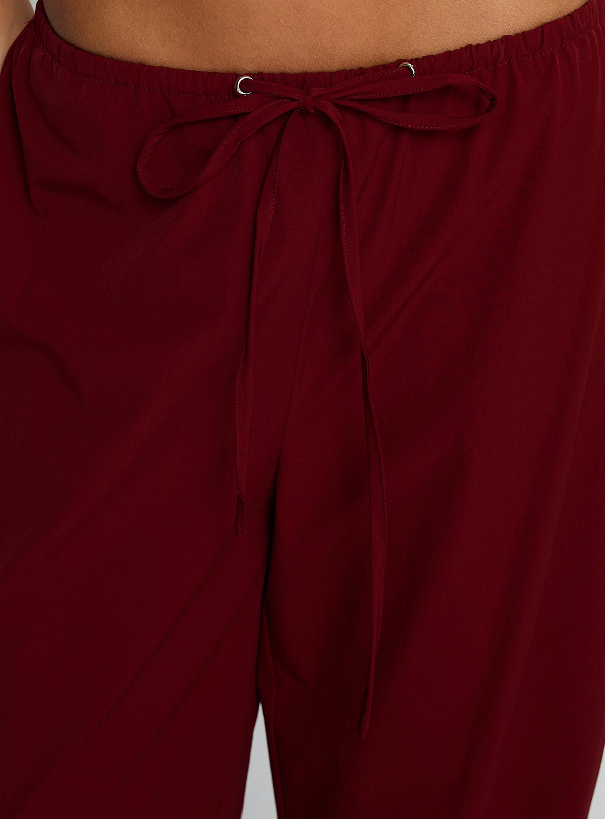 Jubel Wide Leg Pants Red