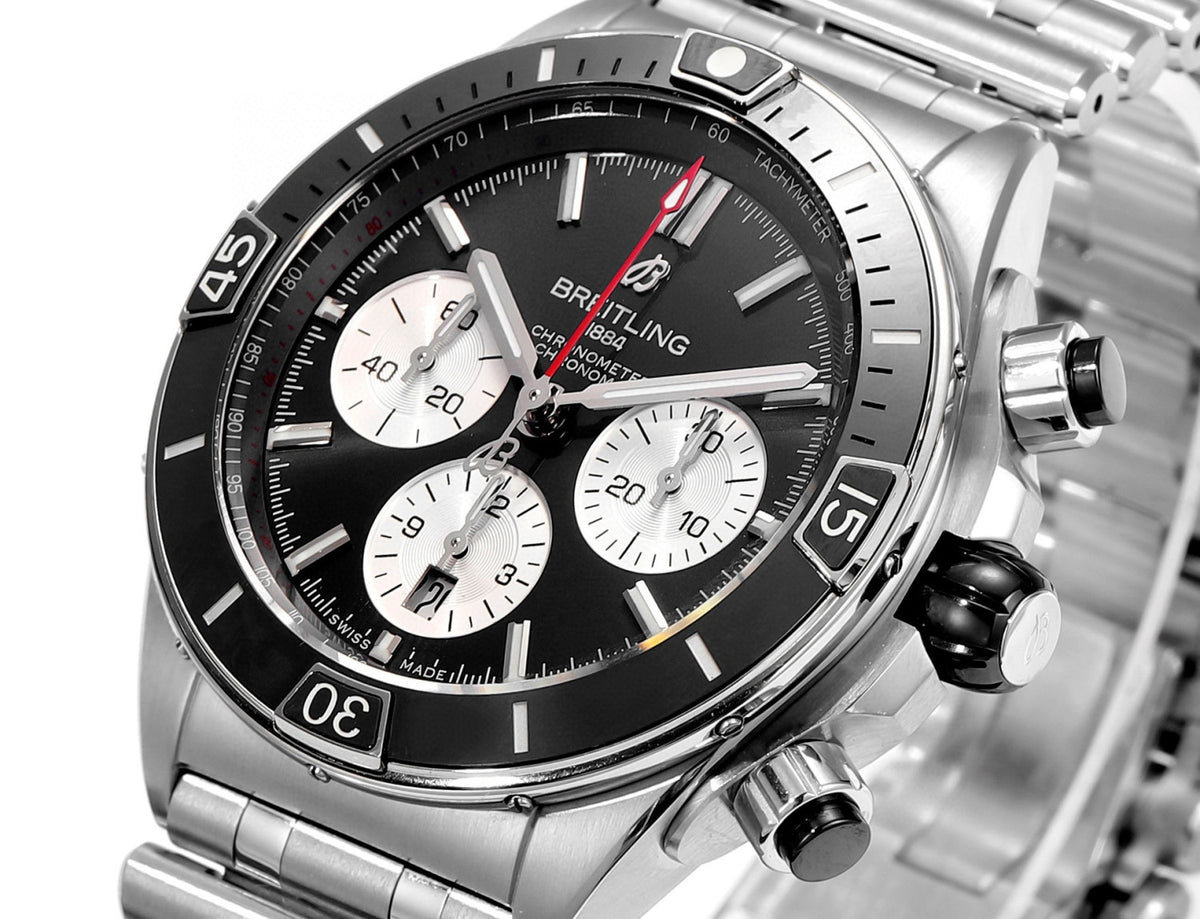 Breitling Mechanical Watches With Steel Bracelet Watch #96674