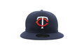 59FIFTY Minnesota Twins Flag City Fitted Hat Black NE665